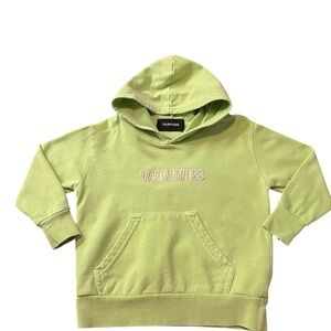 TALENTLESS Vibrant Green Kids Unisex Hoodie Size 2T